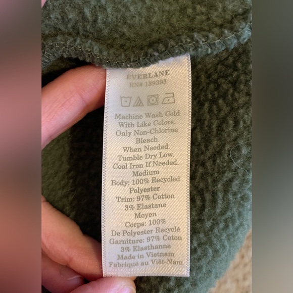 Everlane Renew Pullover Teddy Sweatshirt - Picture 8 of 8